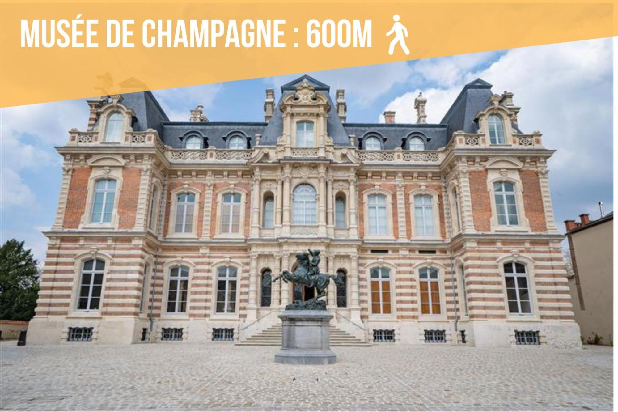 Gite Urbain - La Bulle De Champagne - Parking Epernay Bagian luar foto